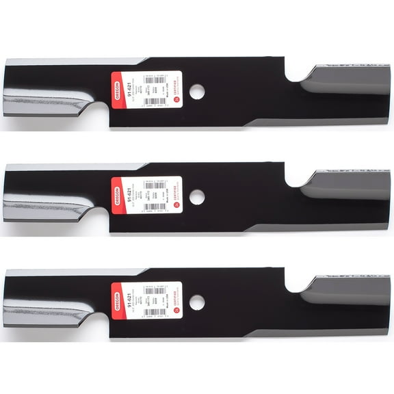 3PK Oregon 91-621 High Lift Blades for 48" Hustler 795757, 796623, 796631