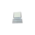 thumbnail image 1 of 3PK Poly Index Tabs and Inserts For Hanging File Folders, 1/5-Cut Tabs, White/Clear, 2.25" Wide, 25/Pack, 1 of 1