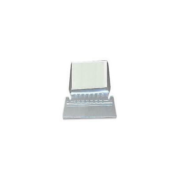 3PK Poly Index Tabs and Inserts For Hanging File Folders, 1/5-Cut Tabs, White/Clear, 2.25" Wide, 25/Pack