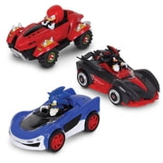 3PK SRC Sonic, Shadow & Knuckles Pull Back