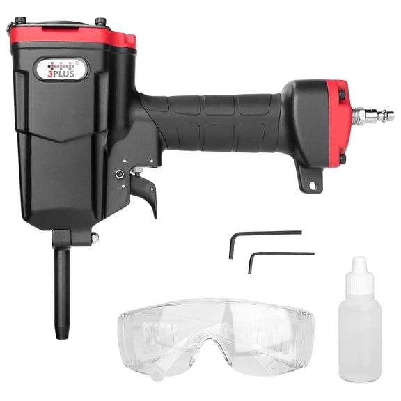 3PLUS HAPT50SP Pneumatic Punch Nailer Nail Puller Nail Remover Heavy Duty Air Powered Tool for 10-20 Gauge Nails