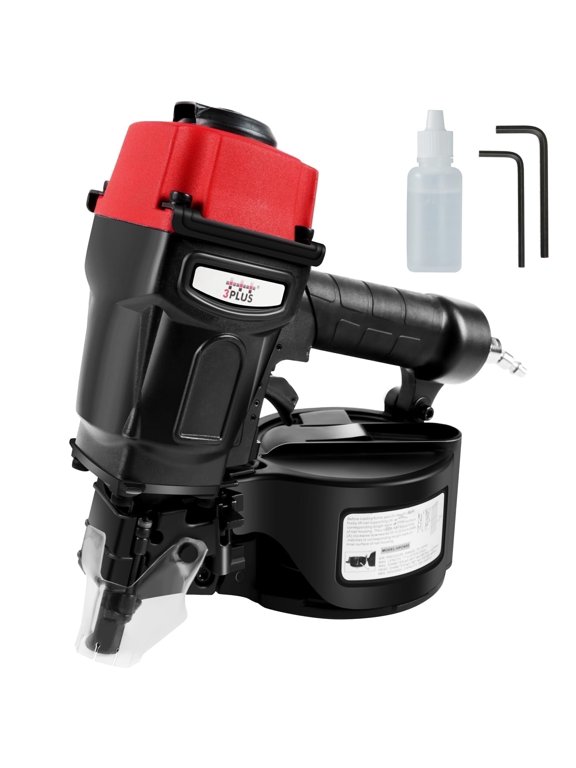 HCN55SP Pneumatic Coil Pallet Nailer Accepts 15 Degree Tilt Angle 1'' to 2-1/4'' Wire Collated Nails