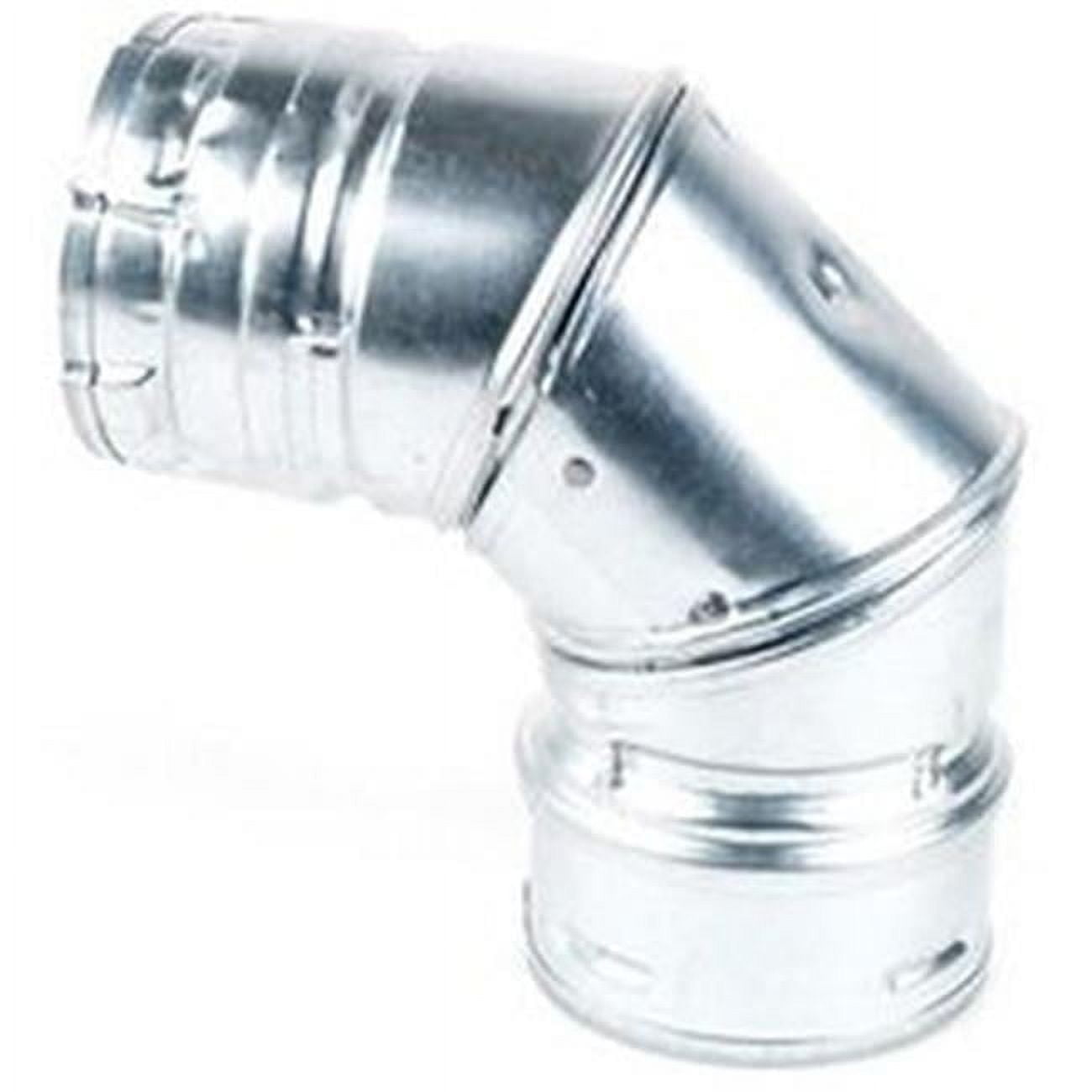 3PVL-E90R 3 in. Pellet Vent 90 Degree Elbow