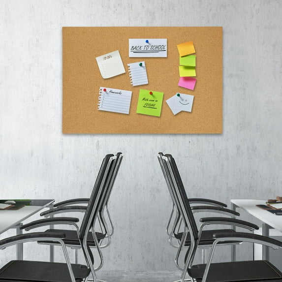 3Pack 36 x 24 Inch Cork Sheet Set Self-Adhesive Cork Cork Backing Sheets Cork