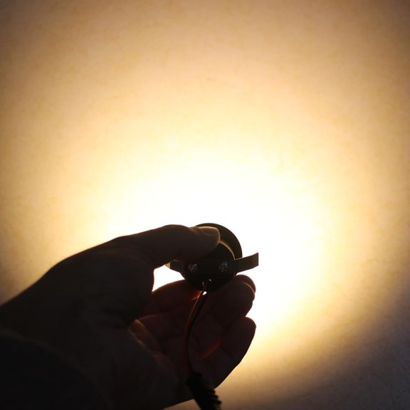 3Pack 3W Mini Spotlights, Recessed Ceiling Showcase Display Under-Cabinet Lights, AC 110V 220V, 3000K Warm-White, with LED Power Supply Driver$$Tools & Hardware Other