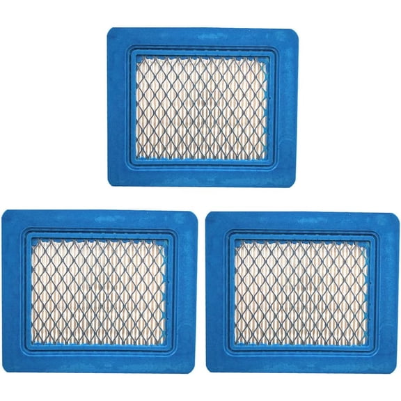 3Pack 491588S 491588 Air Filter, Air Cleaner Cartridge for BS 399959 4942245 4915885 Engines, Lawn Mower Air Filter