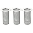 thumbnail image 1 of 3Pack Bathroom Sink Strainer, Fit for Diameter 1.38"-2" Drain Hole, 80mm/3.15" Deep Stainless Steel Sink Strainer, 1 of 6