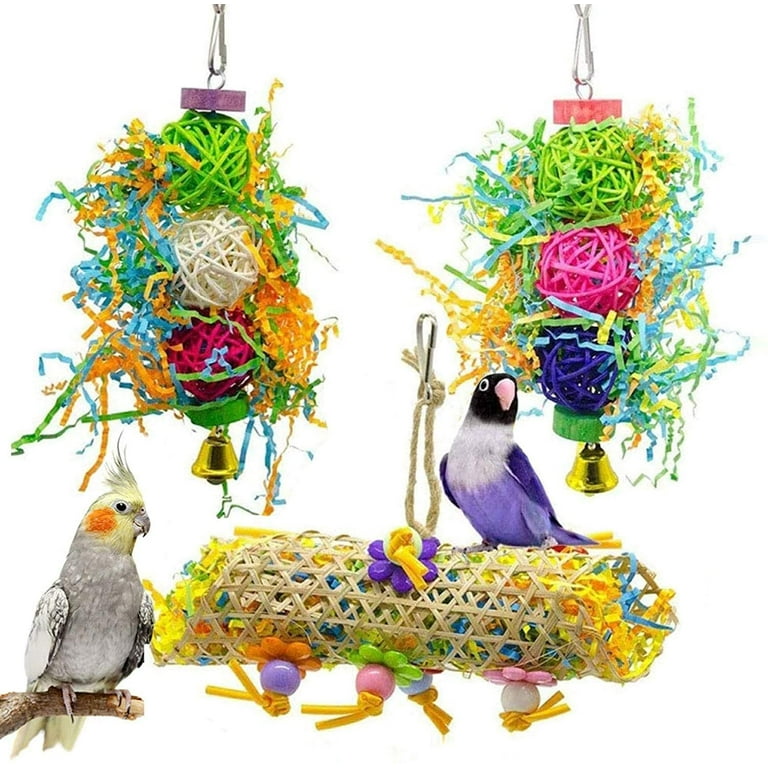 Cockatiel top foraging toys