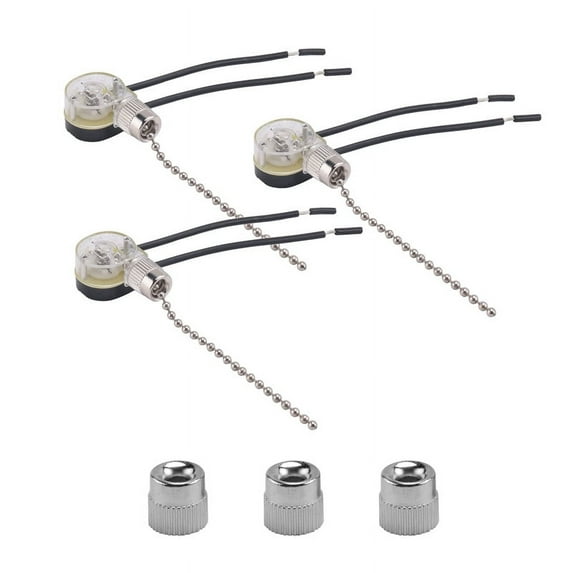 3Pack Ceiling Fan Light Switch ZE-109 Fan Switch ()