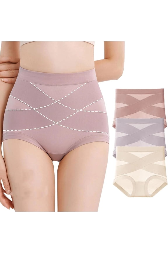 3Pack Doveloom Panties- Ultimate Comfort Leakproof and Shaping Panties, Womens Tummy Control Underwear, Tuck in the abdomen and lift the buttocks