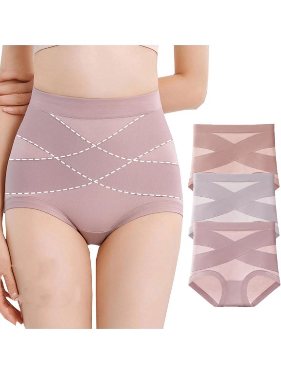 3Pack Doveloom Panties- Ultimate Comfort Leakproof and Shaping Panties, Womens Tummy Control Underwear, Tuck in the abdomen and lift the buttocks