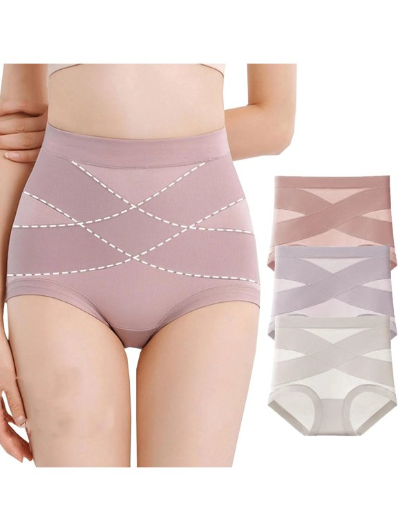 3Pack Doveloom Panties- Ultimate Comfort Leakproof and Shaping Panties, Womens Tummy Control Underwear, Tuck in the abdomen and lift the buttocks