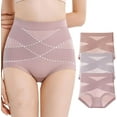 thumbnail image 1 of 3Pack Doveloom Panties- Ultimate Comfort Leakproof and Shaping Panties, Womens Tummy Control Underwear, Tuck in the abdomen and lift the buttocks, 1 of 16