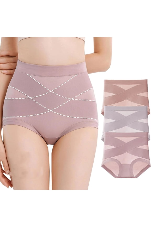 3Pack Doveloom Panties- Ultimate Comfort Leakproof and Shaping Panties, Womens Tummy Control Underwear, Tuck in the abdomen and lift the buttocks