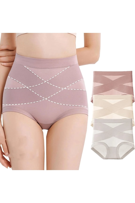 3Pack Doveloom Panties- Ultimate Comfort Leakproof and Shaping Panties, Womens Tummy Control Underwear, Tuck in the abdomen and lift the buttocks