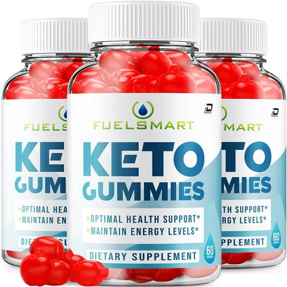 (3Pack) Fuel Smart Keto ACV Gummies - Fuel Smart Apple Cider Vinegar Gummy Supplement for Energy - FuelSmart Keto Gummies Dietary Supplement (180 Gummies)