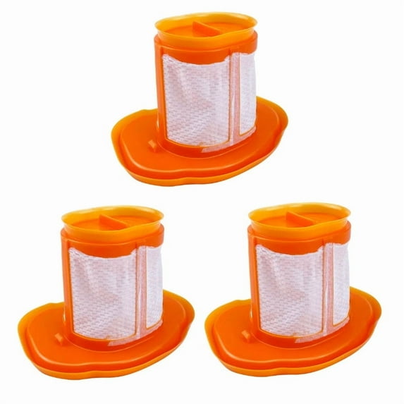 3Pack HHVKF10 Dust-buster Filter Replacement Compatible with BLACK And DECKER Handheld Vacuum Filter Washable Fit for Models HHVK HHVK320J HHVK320J10 HHVK320JZ01 HHVK515J HHVK515JP HHVK515JP07