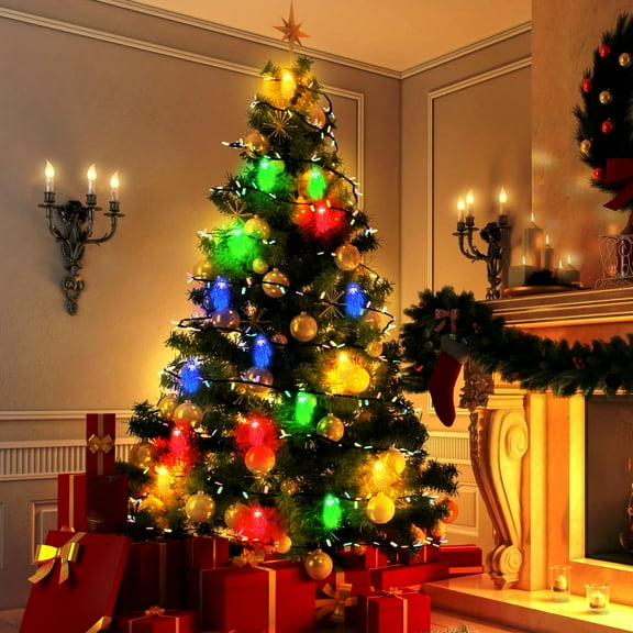 3Pack Halloween String Lights TeqHome 3D String Lights Decorative Lamps for Party Patio Colorful