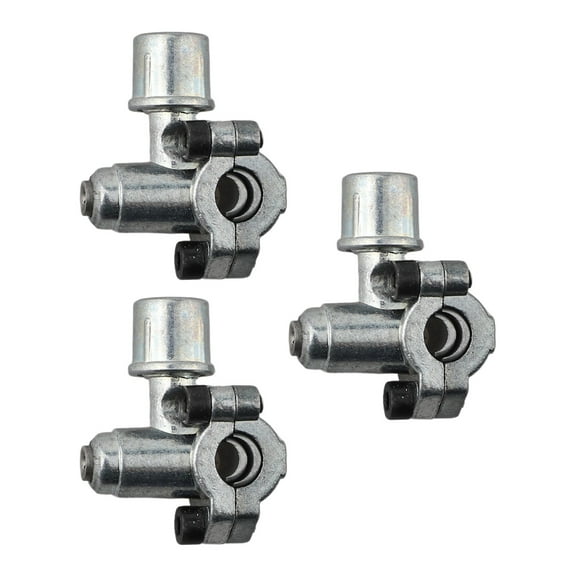 3Pack Piercing Line Service Valves Refrigerator Refill Tap 1/4 5/16 3/8inch Pipe