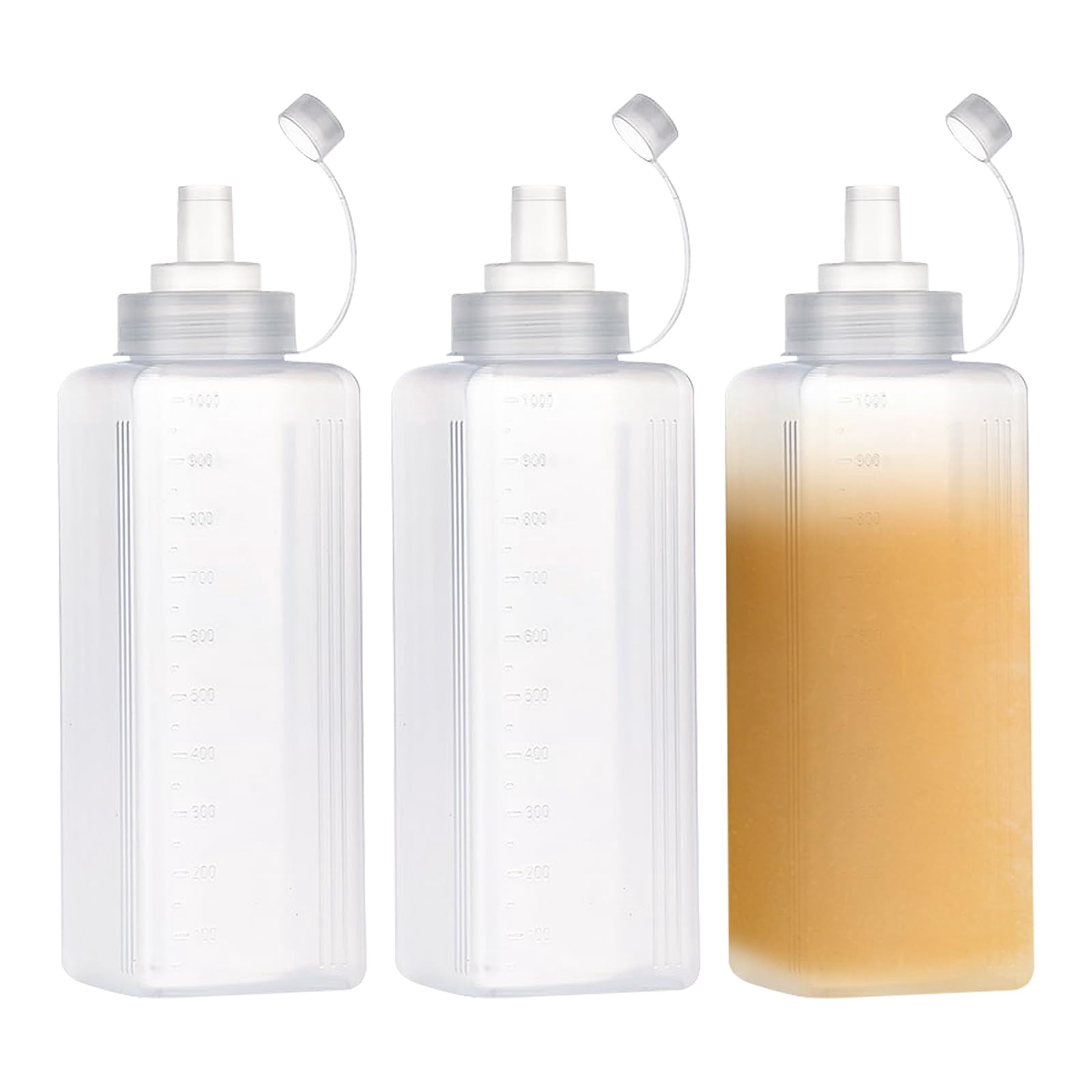 Bekith Lawei 12 Pièces 500ml Bouteilles de Condiment Squeeze Bouteilles Bekith Lawei 12 Pièces 500ml Bouteilles de Condiment Squeeze Bouteilles
