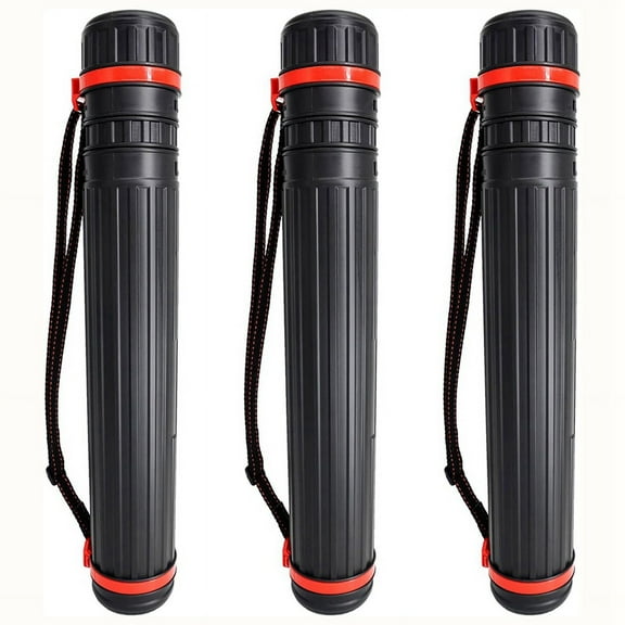 3Pack Poster Tube-Telescoping Blueprint Holder, Art Tube for Posters, Documents, Art, Blueprints, Expandable 28.75Inches