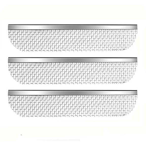 3Pack RV Insect Screen, Furnace Bug Screen, RV Water Heater Cover for RV Refrigerator Vents 8.1×1.5" RV Furnace Screen with Installation Tool