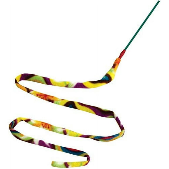 3Pack Rainbow Cat Dancercat Charmer Wand,Teasercat & Kitten Toy