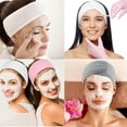 thumbnail image 1 of 3Pack Spa Facial Headband Makeup Hair Band Breathable And Soft Sport Headband Adjustable Towel For Face Washing, Shower,Makeup, Yoga, 1 of 6