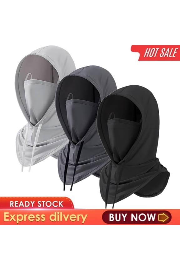 3Pack Summer Balaclava Sun UV Protection Hood Breathable Full Head Mask Cover US