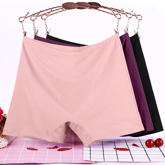 3Pack Women's Plus Size Lace Underwear High Waisted Briefs Panties, XL-6XL