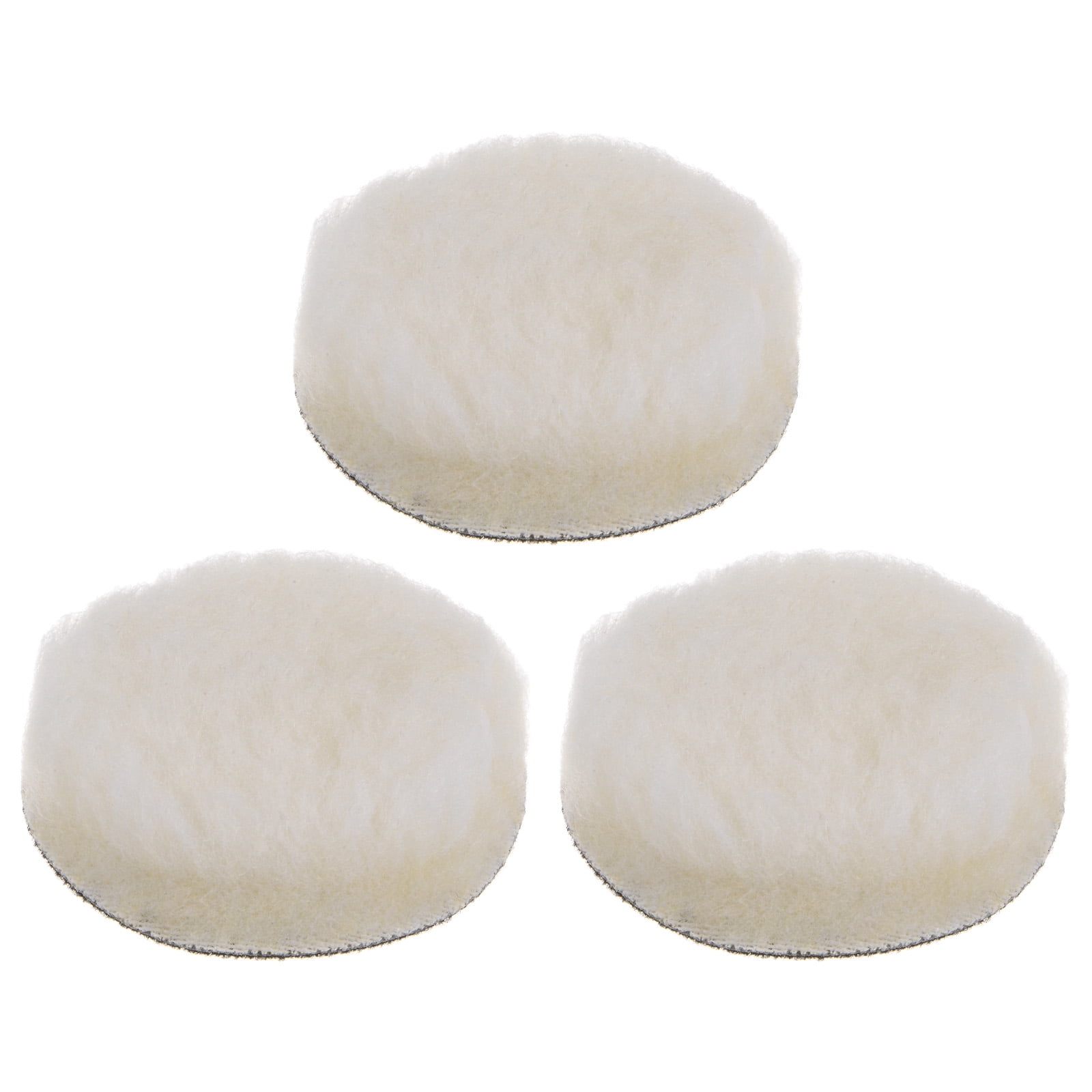 3Pack Wool Buffing Pads 3 inch Polishing Pad Car Auto Buffing Pads Wool