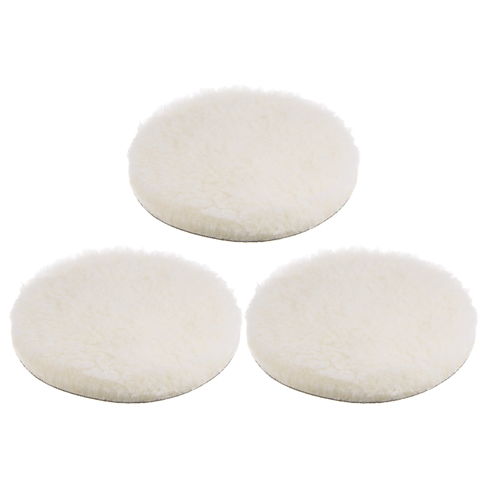 3Pack Wool Buffing Pads 7 inch Polishing Pad Car Auto Buffing Pads Wool