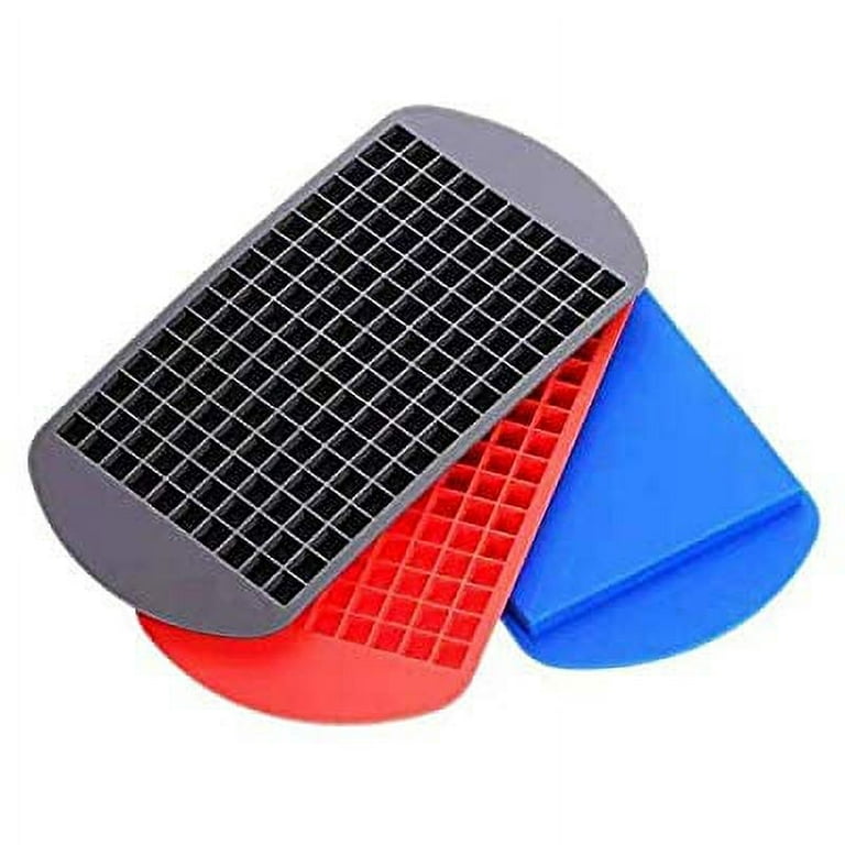 2 Jumbo Silicone Ice Cube Tray Whiskey Large Mold Red Party Bar