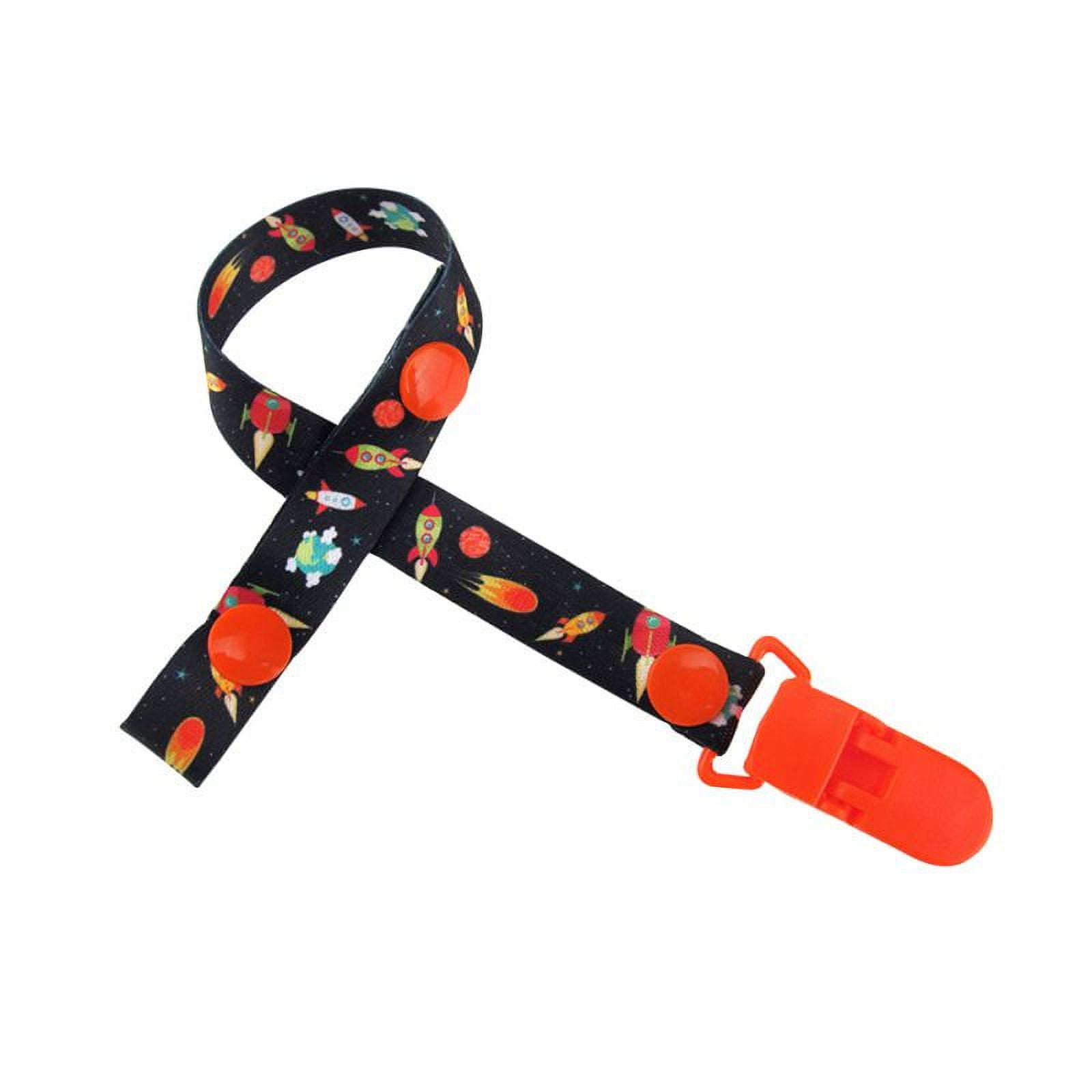 3Packs Baby Pacifier Clips Pacifier Holder Straps for Boys and Girls