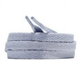 thumbnail image 1 of 3Pair 24 27 36 45 63 72 Inch Flat Shoelaces Replacement for Sneakers Gray Blue, 1 of 8