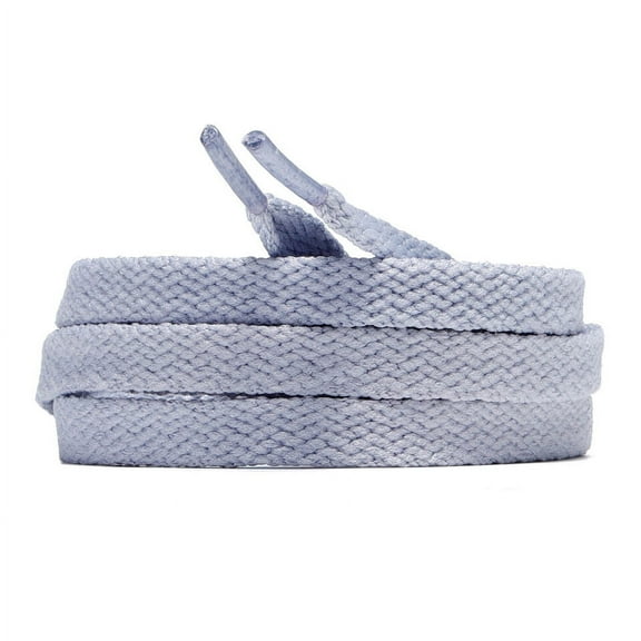 3Pair 24 27 36 45 63 72 Inch Flat Shoelaces Replacement for Sneakers Gray Blue