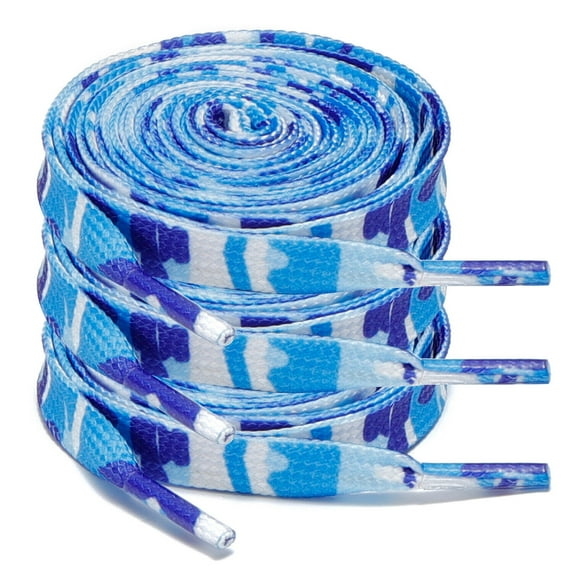 3Pair 24 - 72 Inch Flat Shoe Laces Replacement for Sneakers Boots Athletic Shoes