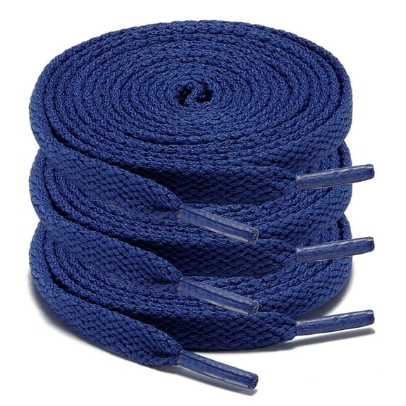 3Pair 24 - 72 Inch Flat Shoe Laces Replacement for Sneakers Boots Athletic Shoes