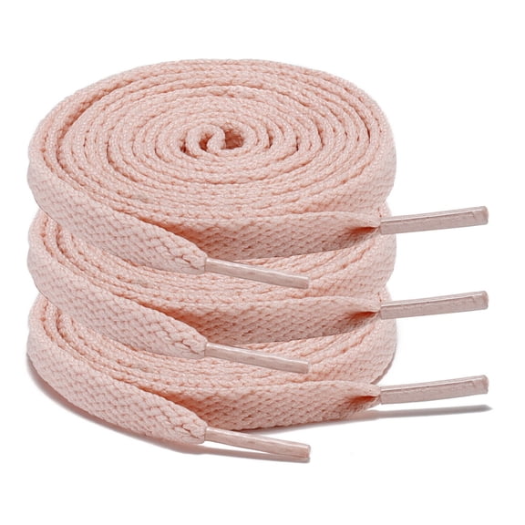 3Pair 24 - 72 Inch Flat Shoe Laces Replacement for Sneakers Boots Athletic Shoes