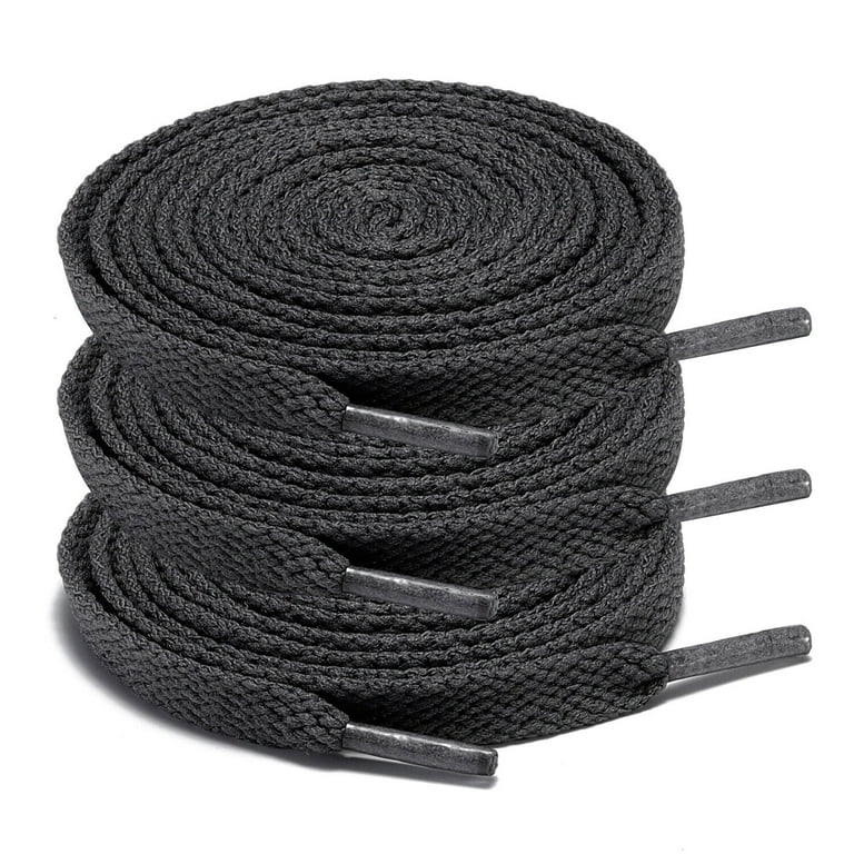 3Pair 24 72 Inch Flat Shoe Laces Replacement for Sneakers Boots