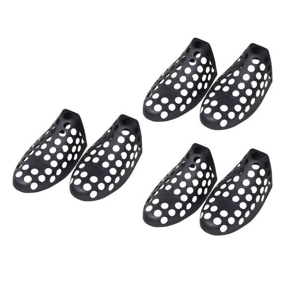 3Pairs Anti Shoes Protector Washable SnSneakerseaker Shoe Care Bending Crack Toe Cap Support Stretcher Lightweight Protection 39 TO 42