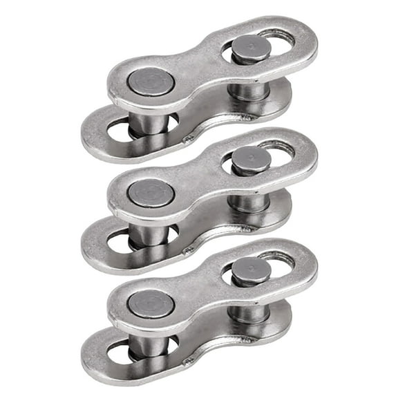 3Pairs Bicycles Missing Link Reusable Quick Release Bike Chain Link Connector