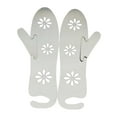 thumbnail image 1 of 3Pairs DIY Wooden Mitten Blockers Display Hand Knitting Gloves Molds for Adults Flower 36x9cm, 1 of 6