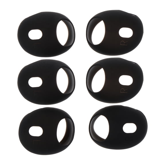 3Pairs Earbuds Cover In-Ear Tips Soft Silicone Ear Buds Accessories for 2 Sports Earphone Eartips