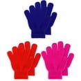 thumbnail image 1 of 3Pairs Kids Gloves Full Fingers Knitted Gloves Warm Mitten Winter Favor for Little Boys and Girls, 1 of 5