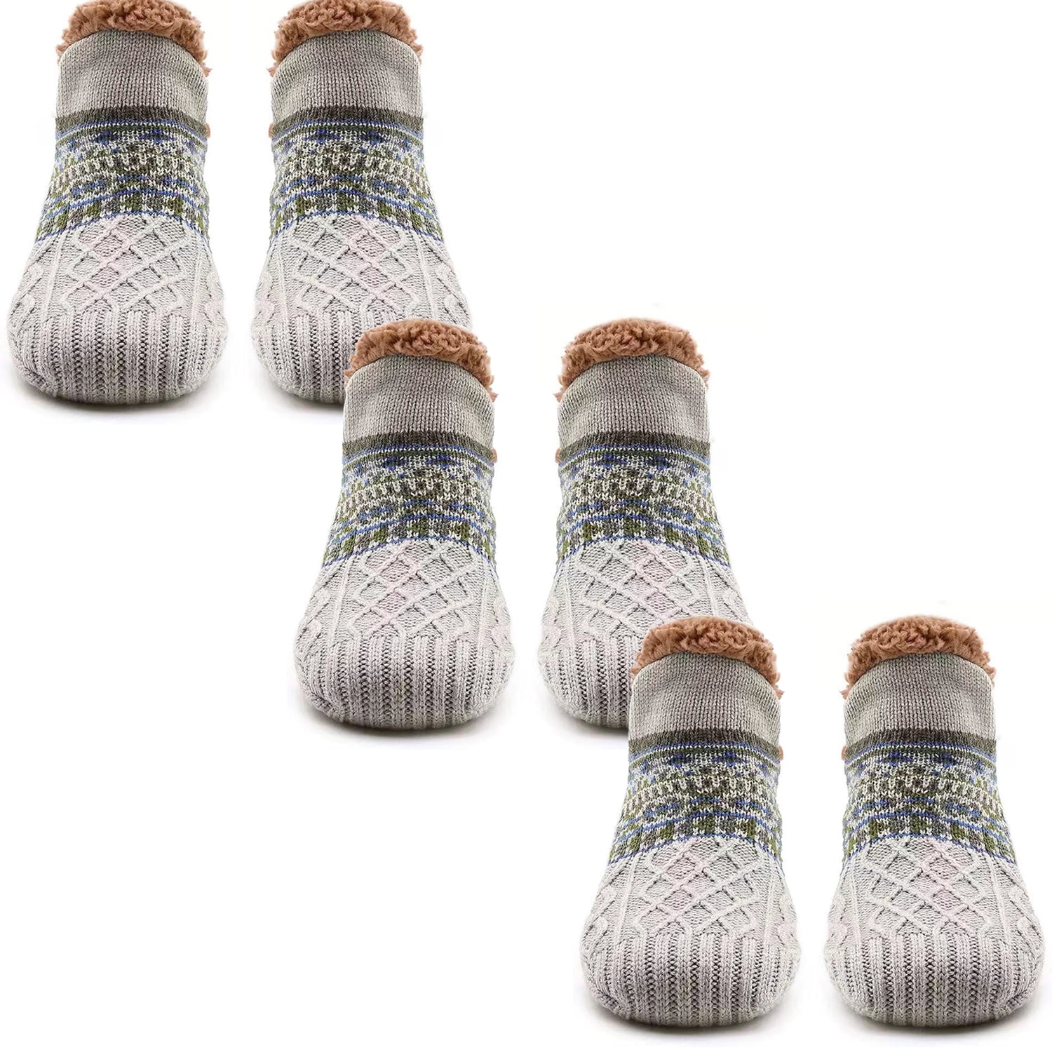  FALKE Men's Lodge Homepad Slipper Socks, Cozy Warm