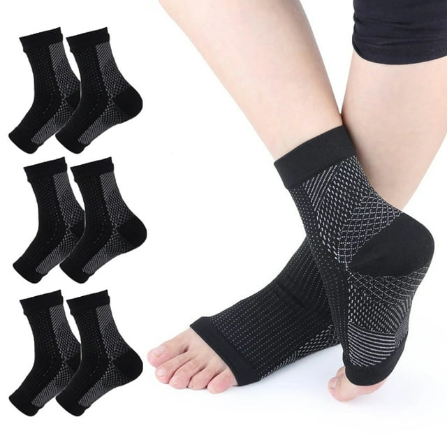 3Pairs Neuropathy Socks, Soothe Relief Socks for Neuropathy Pain Women