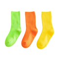 thumbnail image 1 of 3Pairs/Set High Quality Baby Cotton Soft Comfortable Socks Children Knitted Tube Kids Cartoon Socks, 1 of 4