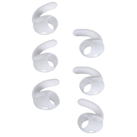 3Pairs Silicone Ear Hooks Earplugs For Earphones Holder Ensuring Comfort and Stability for Men and Women