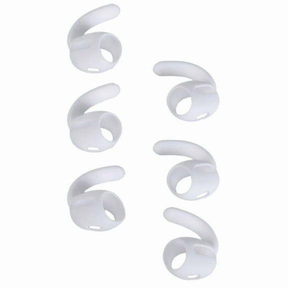 3Pairs Silicone Ear Hooks Earplugs For Earphones Holder Ensuring Comfort